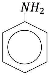 estructura de anilina